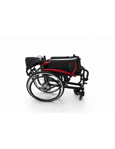 Silla de ruedas de aluminio