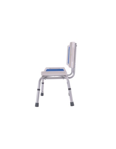 Silla / Taburete de ducha con respaldo...