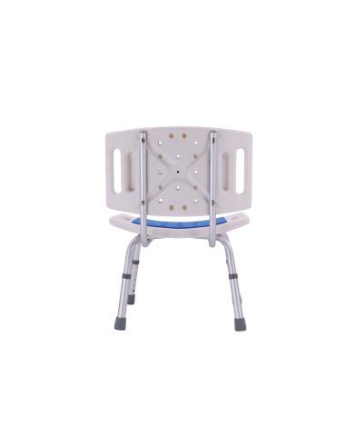 Silla / Taburete de ducha con respaldo...